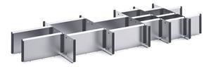 20 Compartment Steel Divider Kit External 1300W x 525 x 150H Bott Cubio Metal Drawer Divider Kits 53/43020693 Cubio Divider Kit ETS 135150 7 20 Comp.jpg